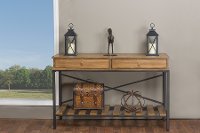 YLX-0003-AT Antique Bronze Console Table - Newcastle-6