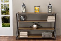 YLX-0004-AT Brown Iron Console Table - Lancashire