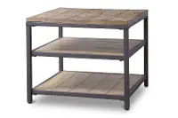 Ash Black End Table - Caribou