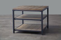 YLX-0005-AT Ash Black End Table - Caribou-4