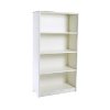 White 4-Shelf Bookshelf (48 Inch) - Classic White