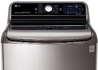 WT7700HVA LG 5.7 cu. ft. Top Load Steam Washer - Graphite Steel-2