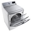 DLEX7700WE LG 9.0 cu. ft. Electric Dryer - White-4