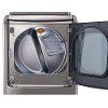 DLEX7700VE LG Electric Dryer 9.0 cu. ft. with EasyLoad Door - Graphite Steel-3