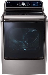 DLEX7700VE LG Electric Dryer with EasyLoad Door - 9.0 cu. ft. Graphite Steel