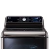 DLGX7701VE LG 9.0 cu. ft. Gas Dryer with EasyLoad Door - Graphite Steel-2