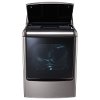 DLGX7701VE LG 9.0 cu. ft. Gas Dryer with EasyLoad Door - Graphite Steel-4