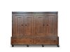 CH3XPWALLBED50 Xtrabed Chocolate Wood Queen Guest Bed-1