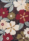 LGN45208x10 8 x 10 Large Green, Red, and Blue Area Rug - Laguna