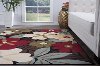 LGN4520 8x10 8 x 10 Large Green, Red, and Blue Area Rug - Laguna-3