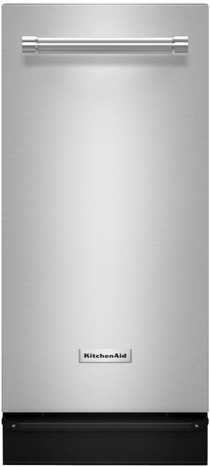 KTTS505ESS KitchenAid Built-in Trash Compactor - Stainless Steel-1