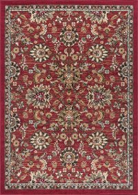 LGN4590 8x10 8 x 10 Large Classic Red Area Rug - Laguna