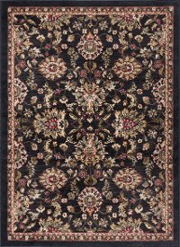 LGN45938x10 8 x 10 Large Charcoal Gray Area Rug - Laguna