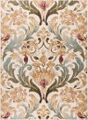LGN4692 5x7 5 x 7 Medium Ivory, Blue & Green Area Rug - Laguna