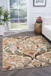 LGN4692 5x7 5 x 7 Medium Ivory, Blue, and Green Area Rug - Laguna-2