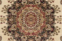 SNS47025X8 5 x 7 Medium Red and Beige Area Rug - Sensation-8