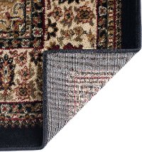 SNS47038x11 8 x 10 Large Black, Red, and Beige Area Rug - Sensation-5