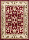 SNS47208x11 8 x 10 Large Red and Beige Area Rug - Sensation