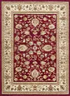SNS47208x11 8 x 10 Large Red and Beige Area Rug - Sensation