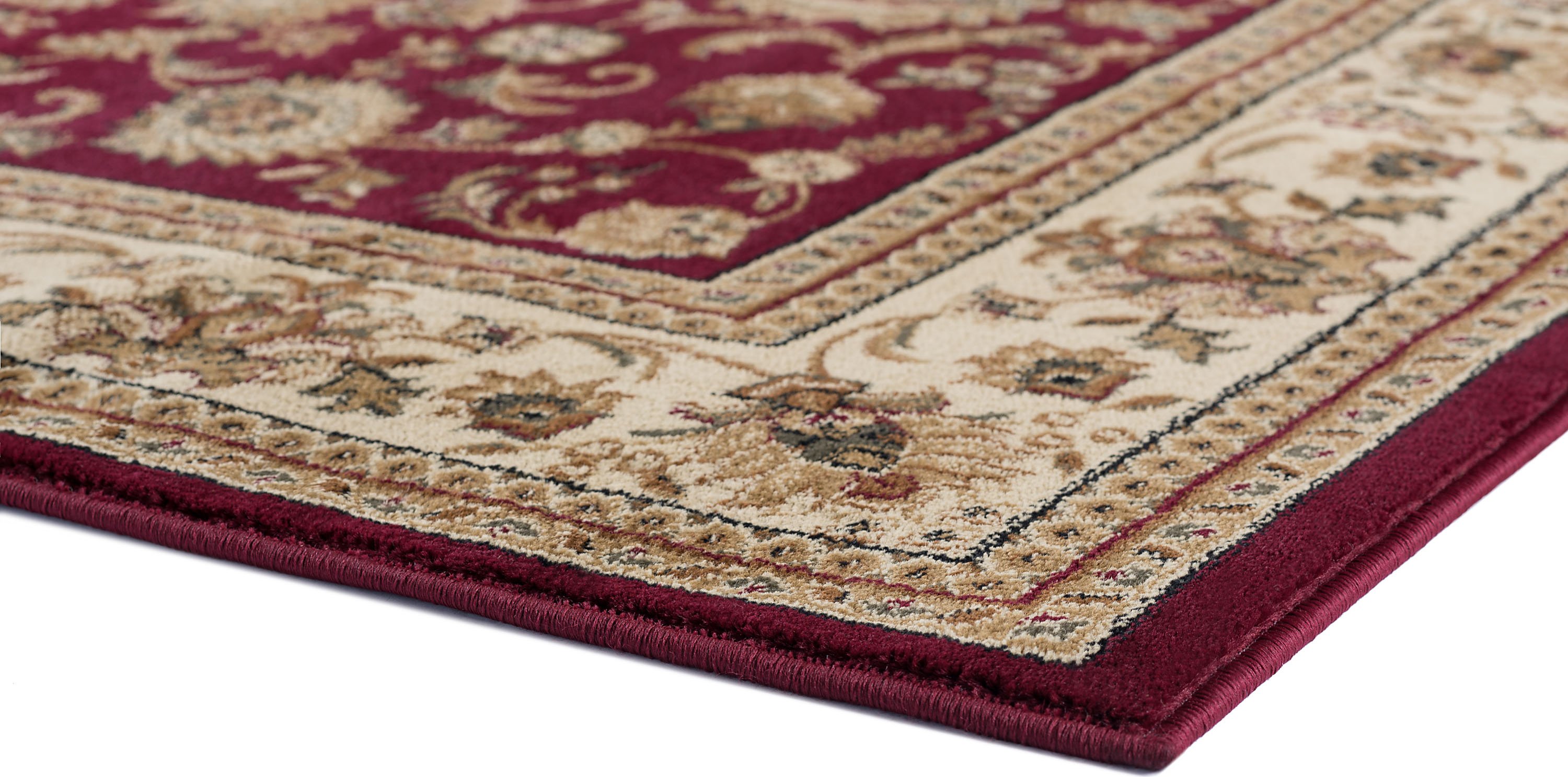 SNS47208x11 8 x 10 Large Red and Beige Area Rug - Sensation-4