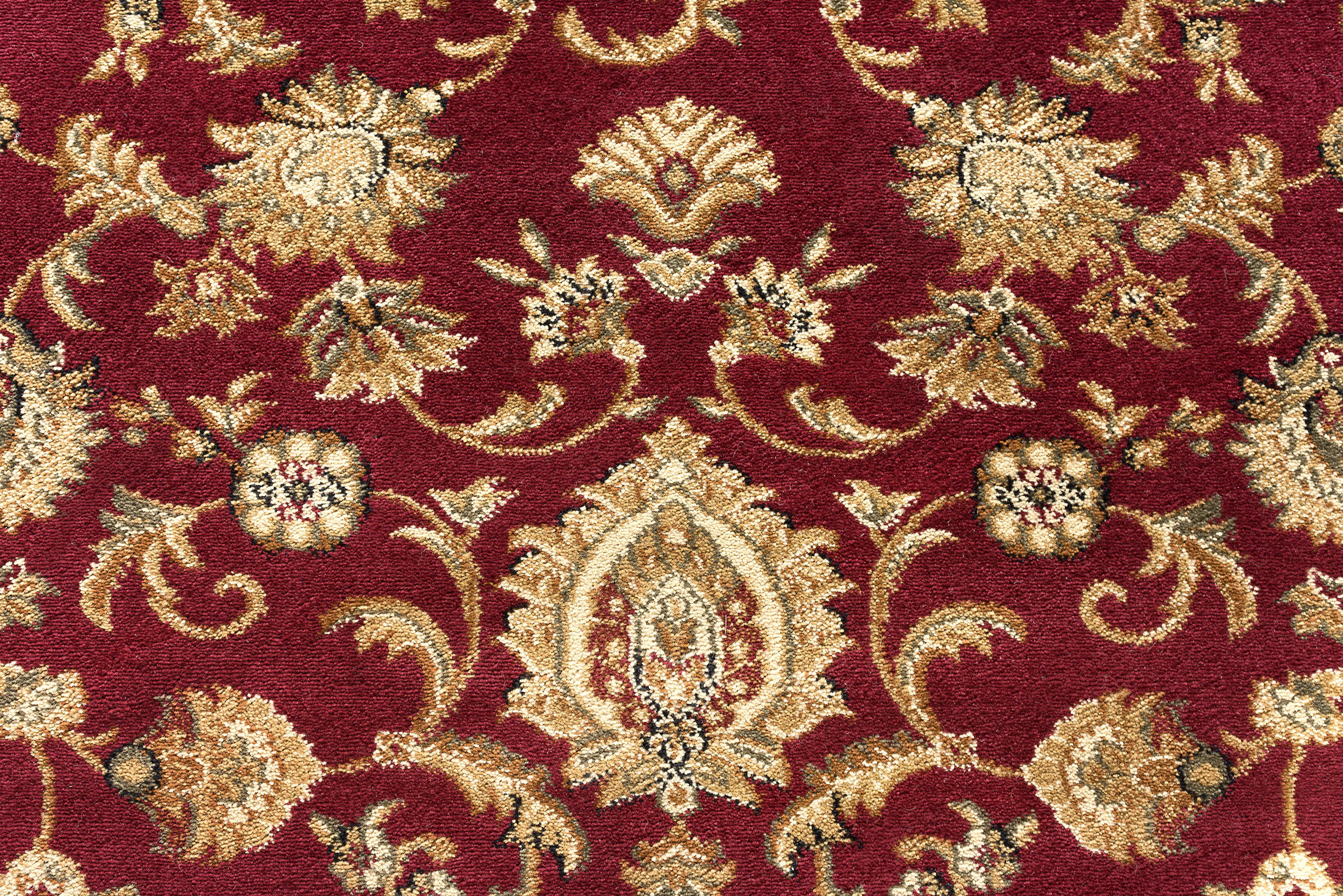 SNS47208x11 8 x 10 Large Red and Beige Area Rug - Sensation-8