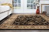 SNS4723 5x8 5 x 7 Medium Black and Tan Area Rug - Sensation-6