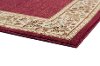 SNS4740 5x8 5 x 7 Medium Beige and Red Area Rug - Sensation-4