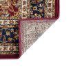 SNS4780 5x8 5 x 7 Medium Navy Blue and Red Area Rug - Sensation-5