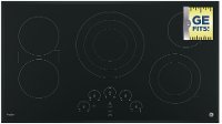 PP9036DJBB GE Profile 36 Inch Smoothtop Electric Cooktop - Black