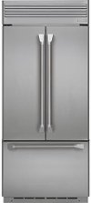 ZIPP360NHSS GE Monogram French Door Refrigerator - 36 Inch Stainless Steel