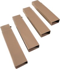 19802TAN Tan Leg Extensions (Set of 4)