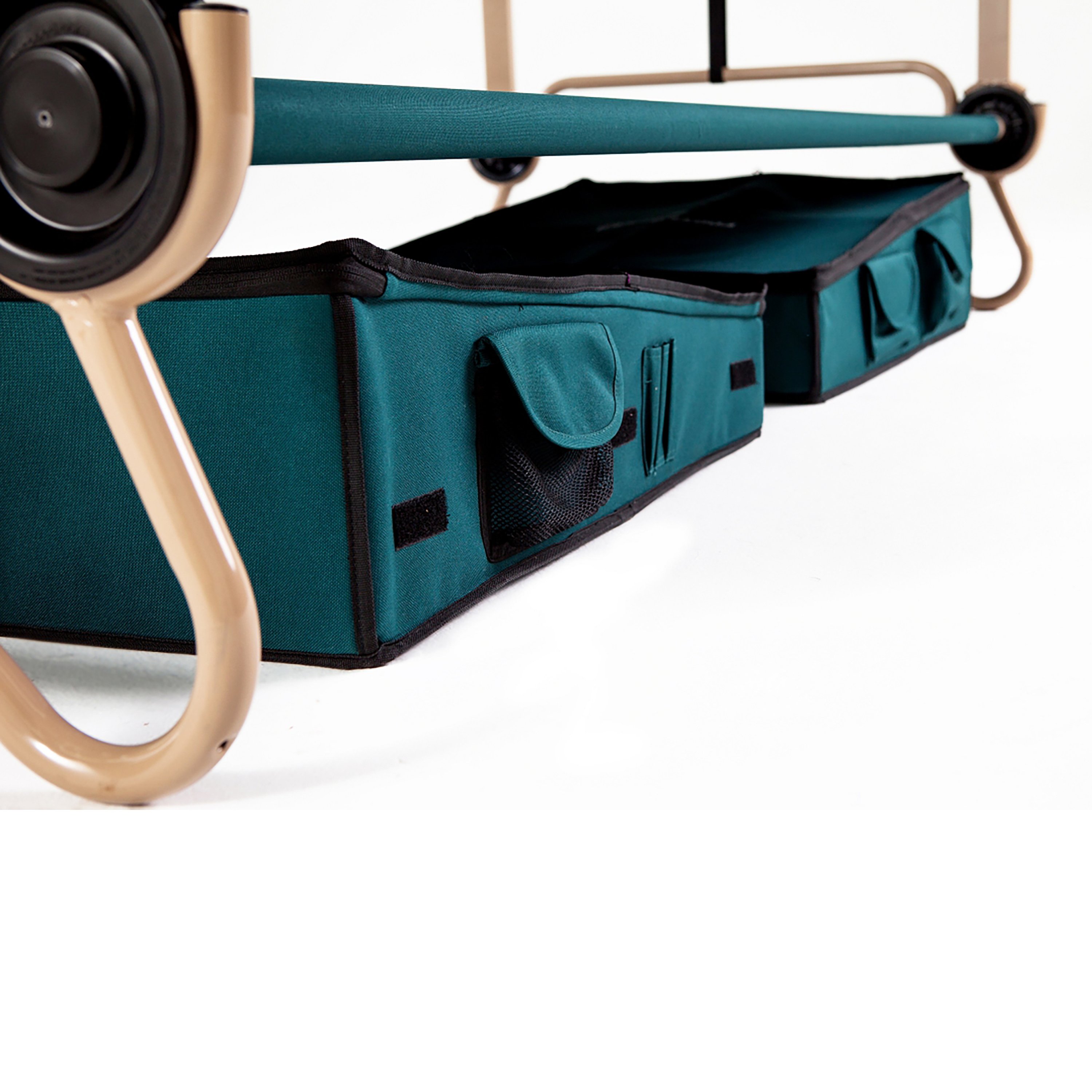 19812/GRN Footlocker Expandable Under Cot Storage-1