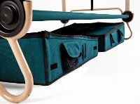 19812GRN Footlocker Expandable Under Cot Storage