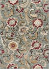 LGN5056 5x7 5 x 7 Medium Blue, Red, and Beige Area Rug - Laguna-1