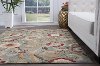 LGN5056 5x7 5 x 7 Medium Blue, Red, and Beige Area Rug - Laguna-3