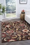 LGN5058 8x10 8 x 10 Large Brown, Gold, and Beige Area Rug - Laguna-2