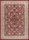LGN5070 5x7 5 x 7 Medium Ivory, Gold, and Red Area Rug - Laguna