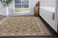 LGN50758x10 8 x 10 Large Green, Gold, and Ivory Area Rug - Laguna-3