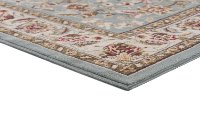 LGN50765x7 5 x 7 Medium Blue, Gold, and Ivory Area Rug - Laguna-5