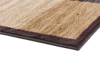 LGN51105x7 5 x 7 Medium Tan and Red Area Rug - Elegance-3