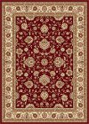 ELG5140 5x7 5 x 7 Medium Beige & Red Area Rug - Elegance