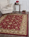 ELG5140 5x7 5 x 7 Medium Beige and Red Area Rug - Elegance-5
