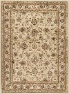 ELG51425x7 5 x 7 Medium Beige and Red Area Rug - Elegance