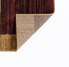 ELG5210 5x7 5 x 7 Medium Brown, Red, and Green Area Rug - Elegance-5