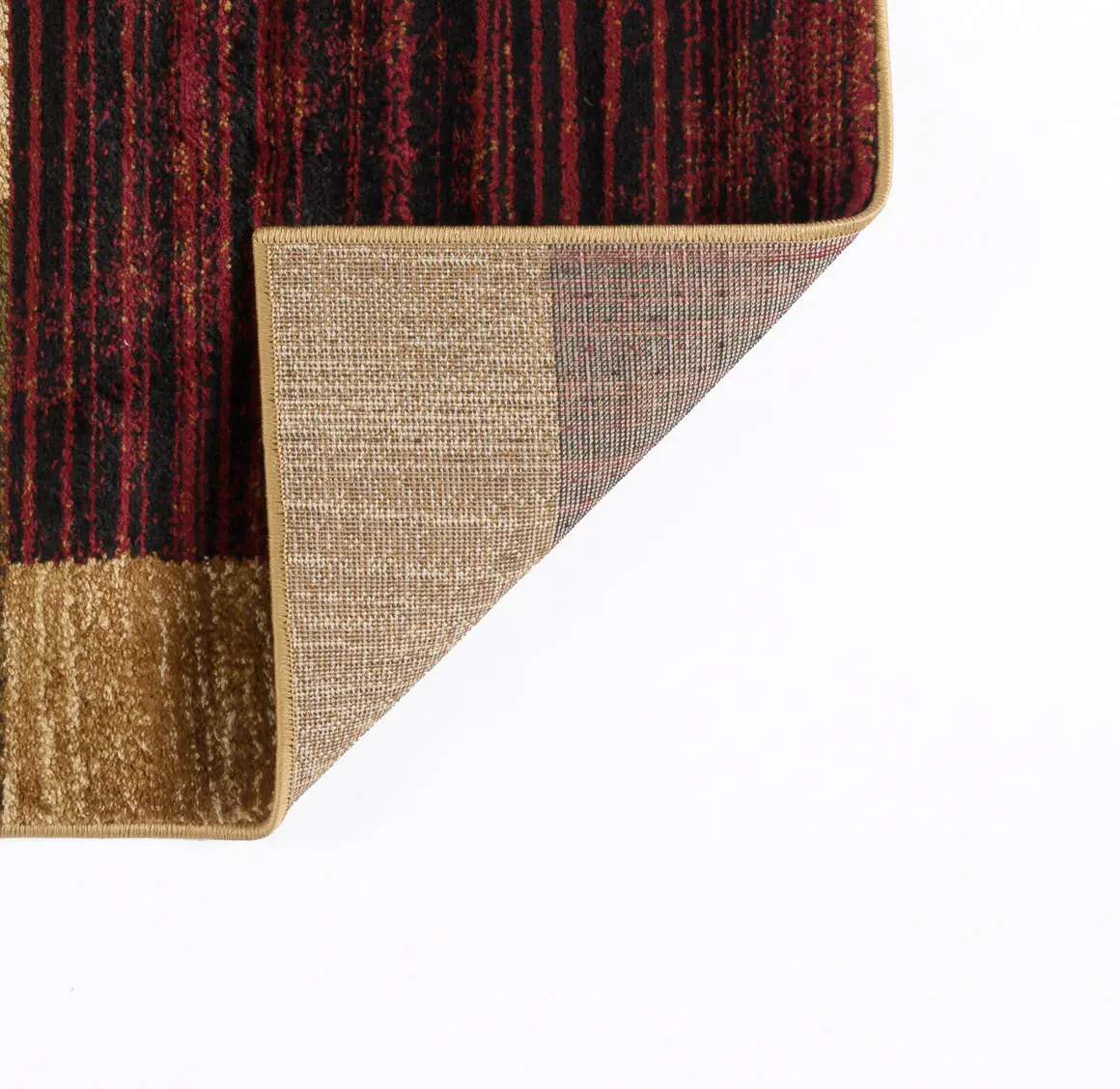 ELG52105x7 Elegance 5 x 7 Brown, Red, and Green Area Rug-5