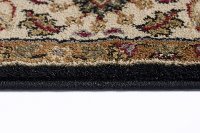 ELG53938x10 8 x 10 Large Black, Red, and Gold Area Rug - Elegance-4