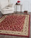 ELG5400 8x10 8 x 10 Large Ivory, Gold, and Red Area Rug - Elegance-2
