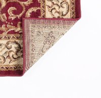 ELG54008x10 8 x 10 Large Ivory, Gold, and Red Area Rug - Elegance-5
