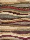 ELG54205x7 5 x 7 Medium Tonal Waves Area Rug - Elegance