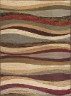 ELG5420 8X10 Elegance 8 x 10 Tonal Waves Area Rug